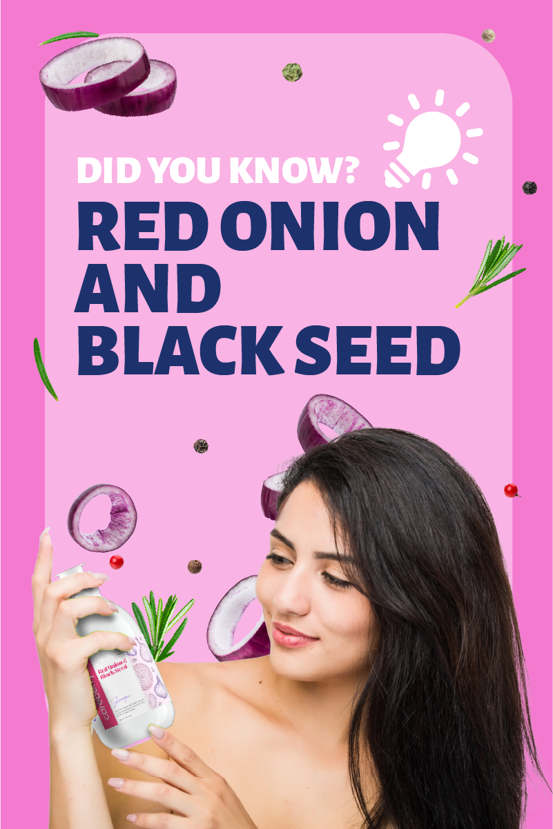 Careberry's Red Onion Shampoo & Conditioner