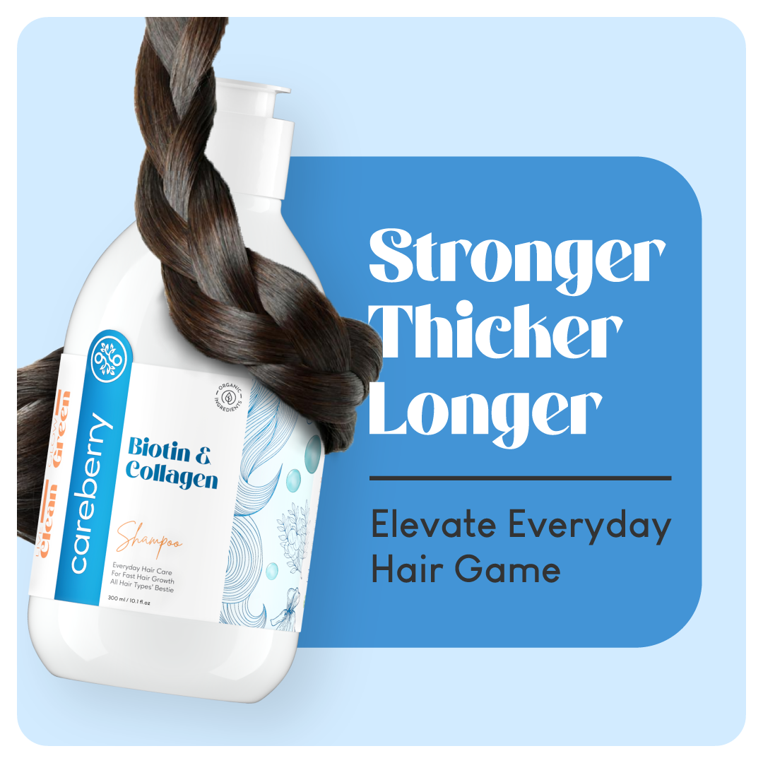 biotin & collagen hair thickening shampoo