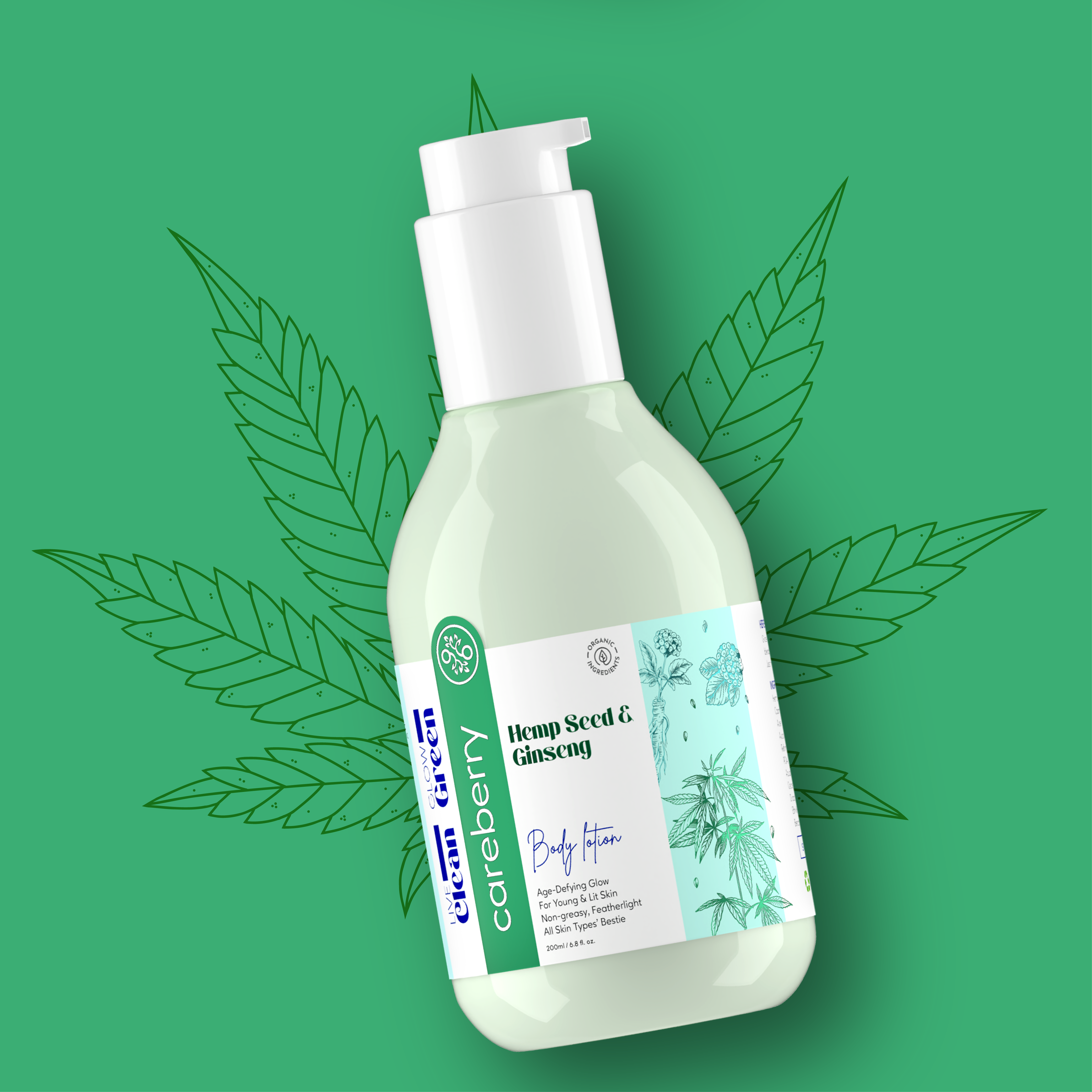 natural body care hemp seed lotion