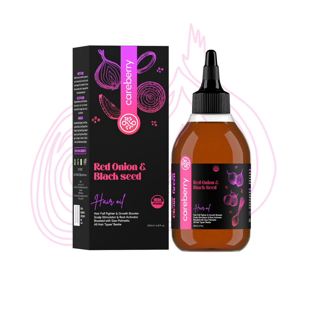 red onion natural hair oil