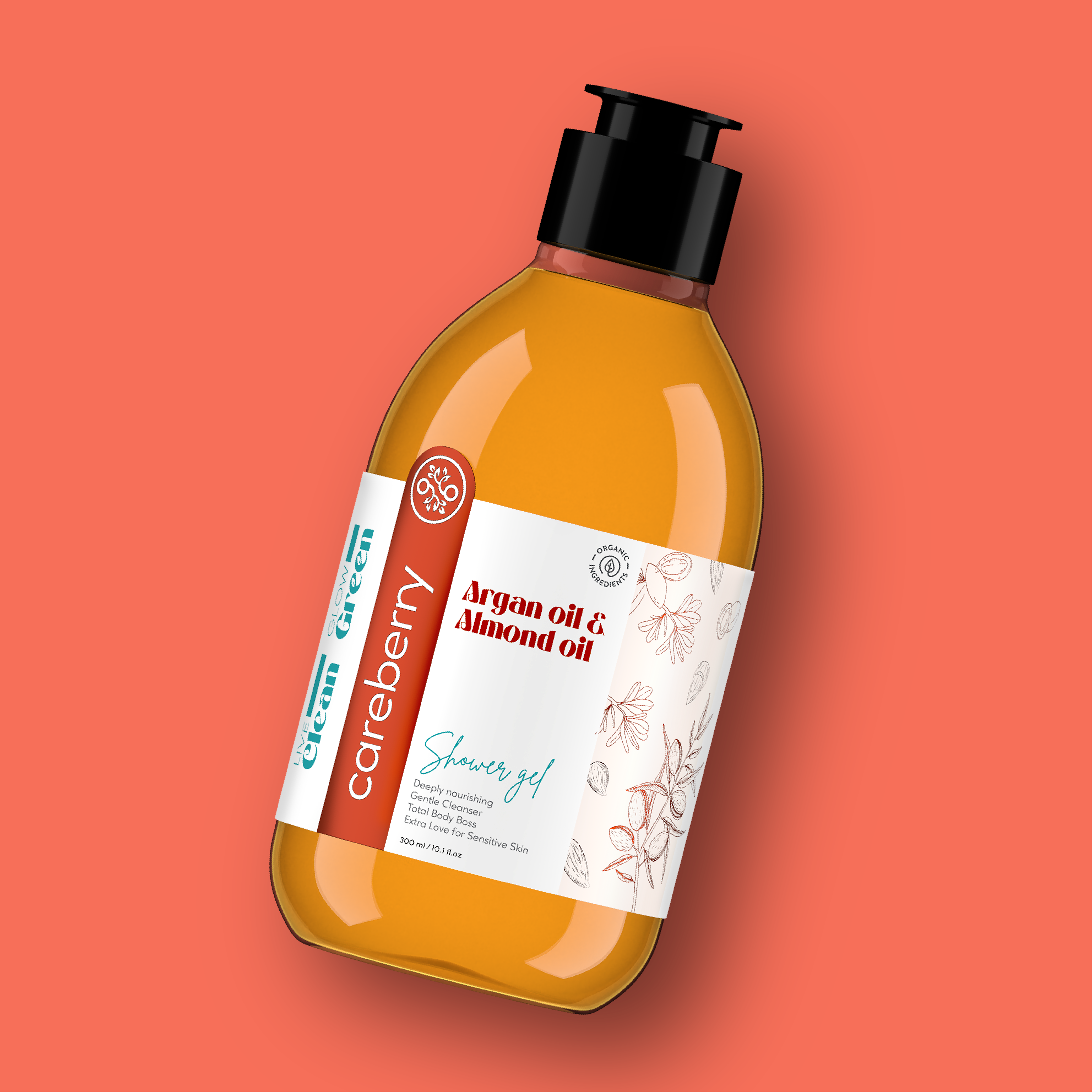 Argan & Almond Oil Nourishing Shower Gel