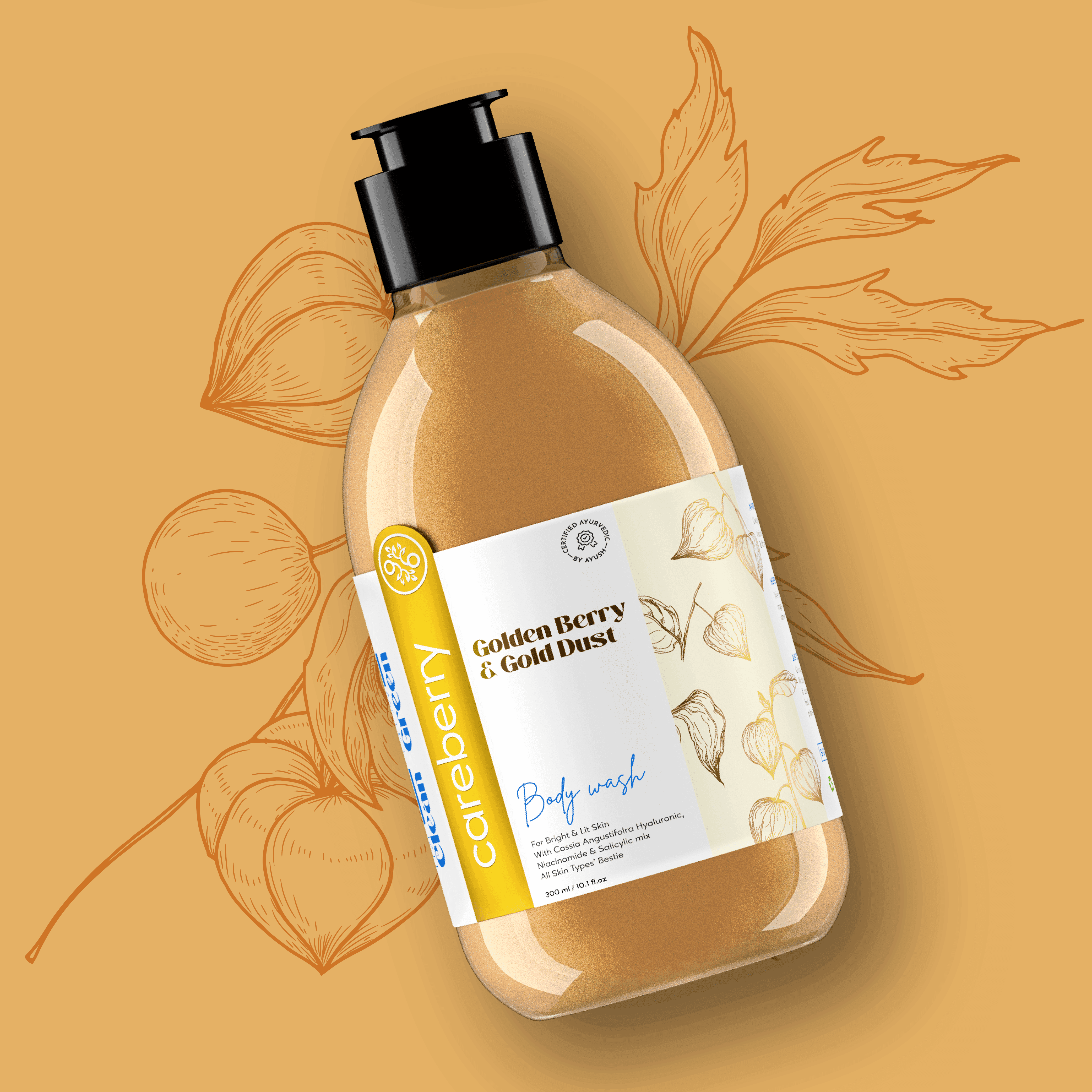 golden berry body wash